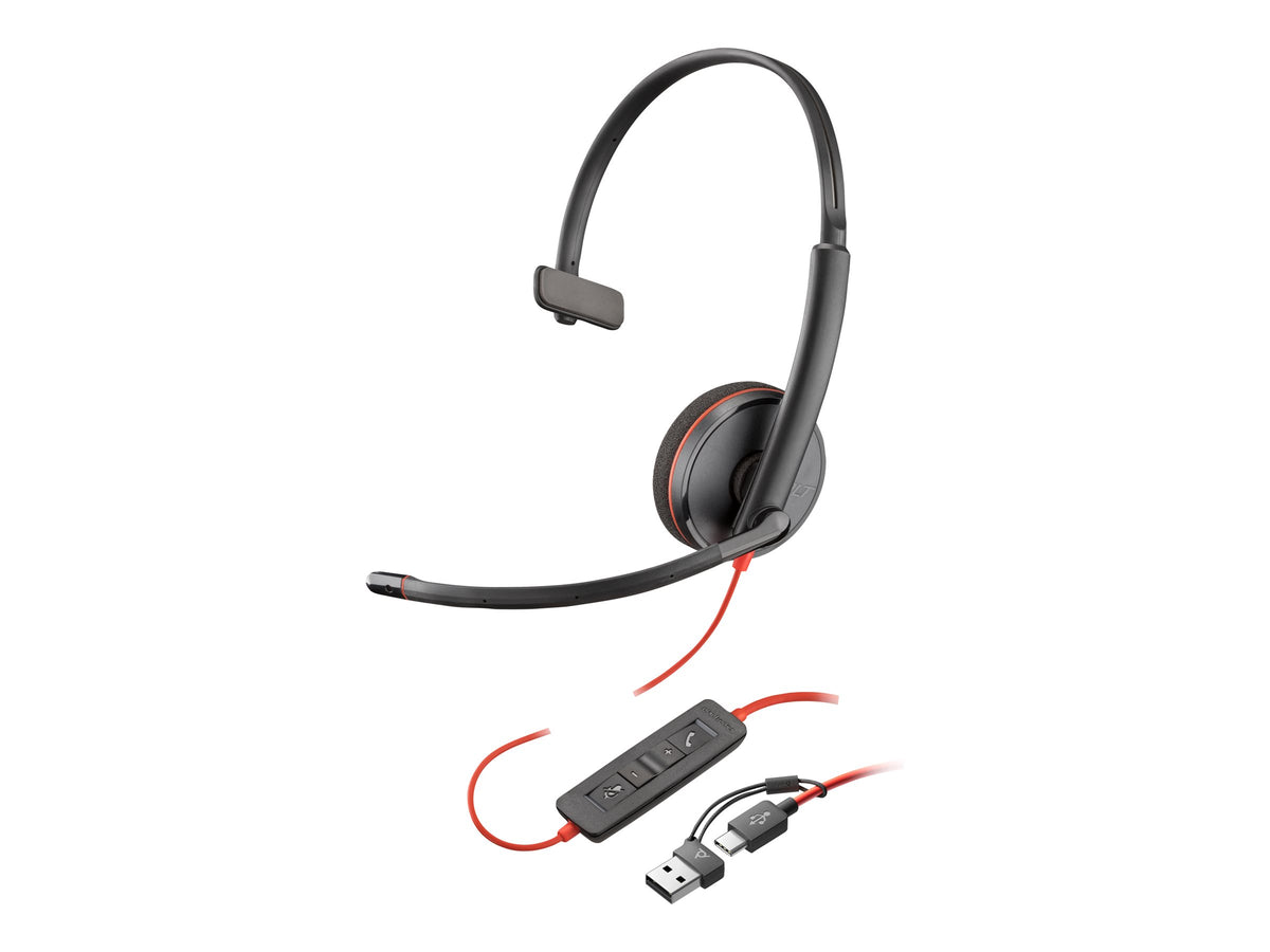Poly BW 3210 USB-C HS+USB-C/A Bulk
