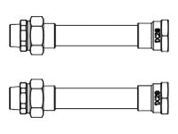 APC Piping kit Bottom Connection 600mm