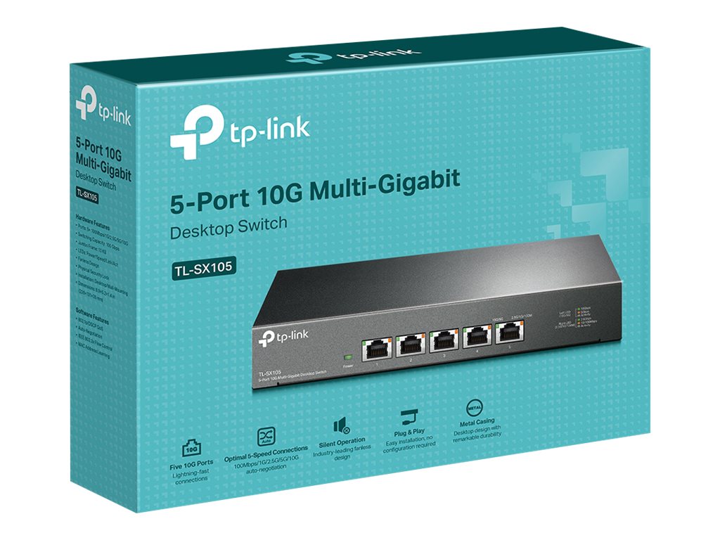 TP-LINK TL-SX105 10GE Unmanaged Switch