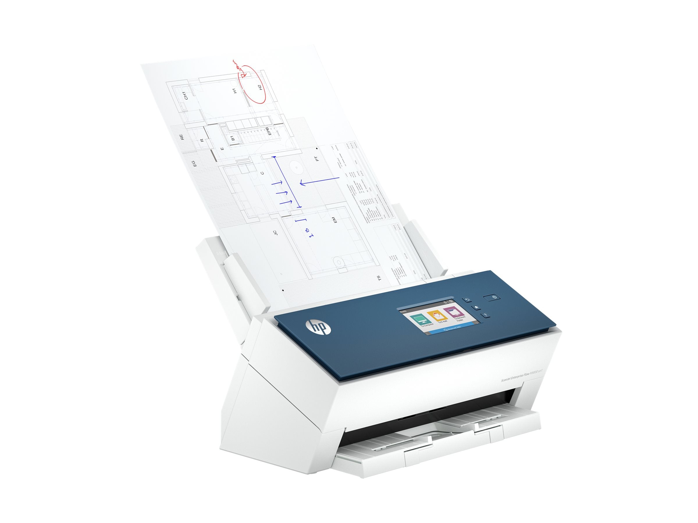 HP ScanJet Enterprise Flow N9000 sn1 Scanner 80ppm/160ipm