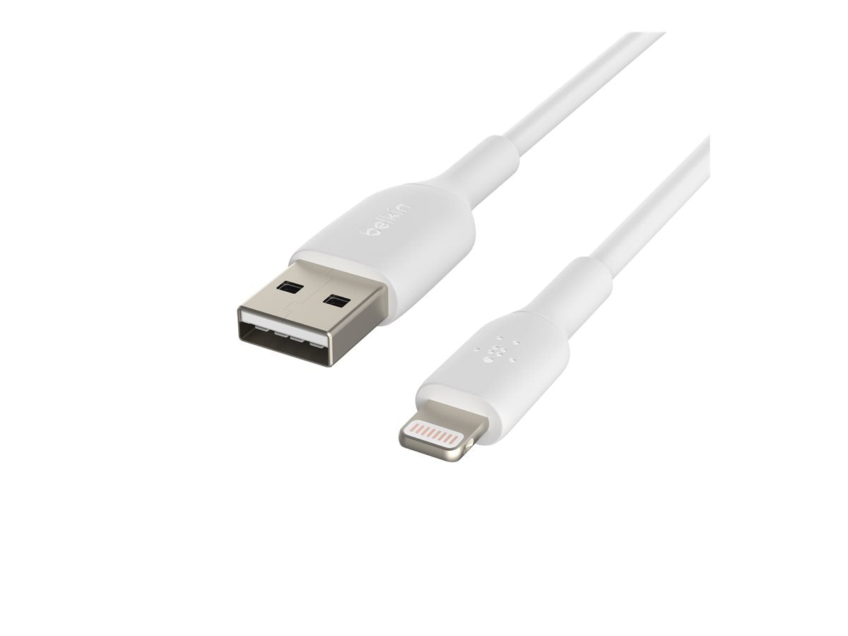 BELKIN BOOST CHARGE USB-A to Lightning Cable PVC 3M White