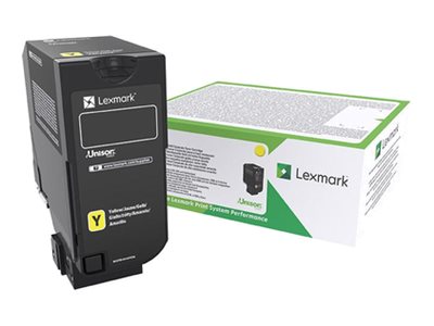LEXMARK CS725 Cartouche de toner Corporate haute capacité Jaune 12K