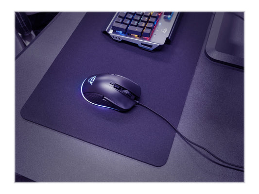 TRUST Souris gaming filaire YBAR noire