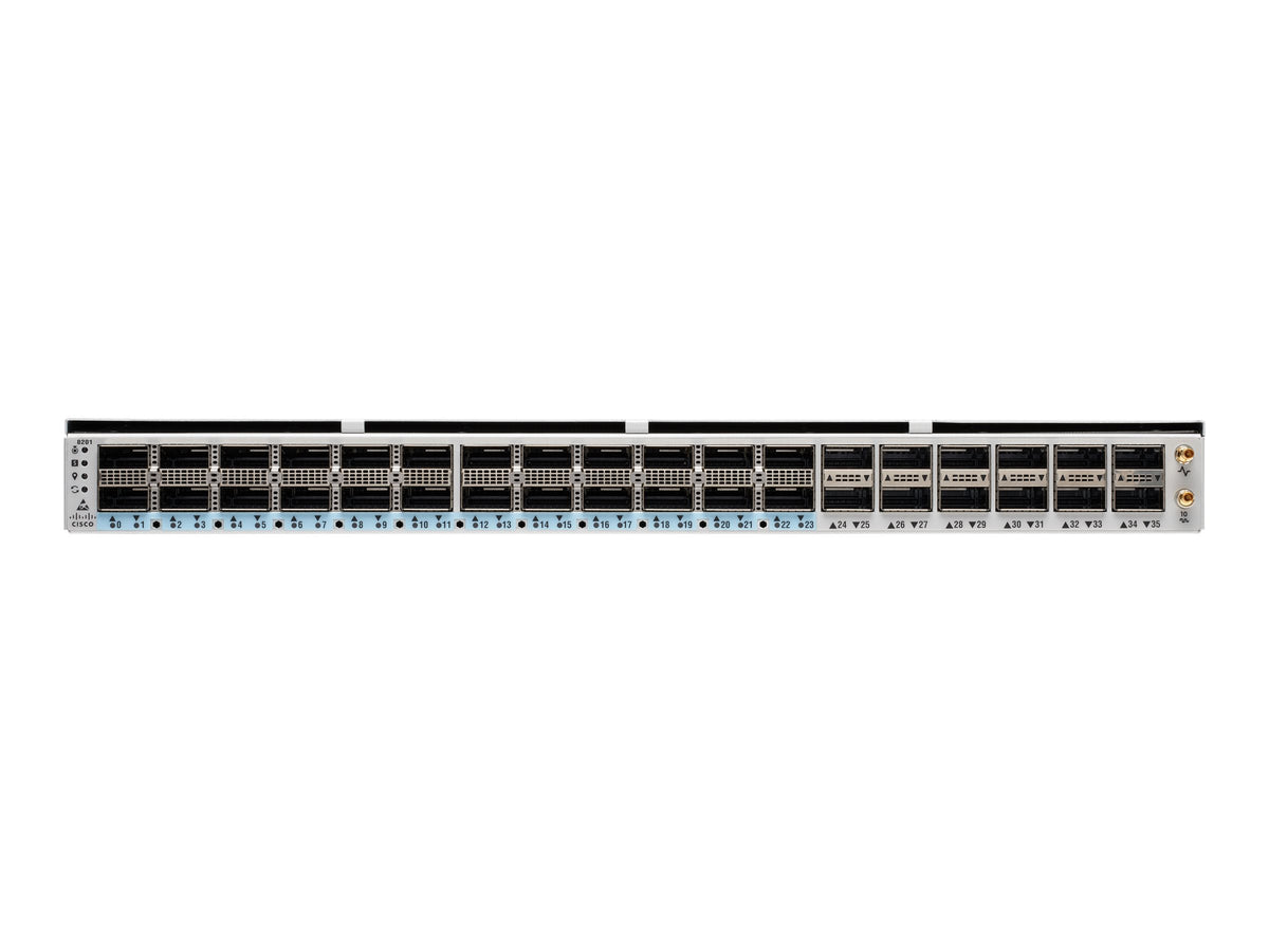 CISCO 8201 1RU SYSTEM W/ 8X400GE QSFP56-DD & 24X100GE QSFP28