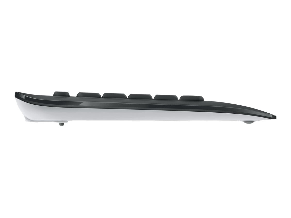 Logitech 920-008675 clavier Souris incluse Universel RF sans fil QWERTZ Allemand Noir