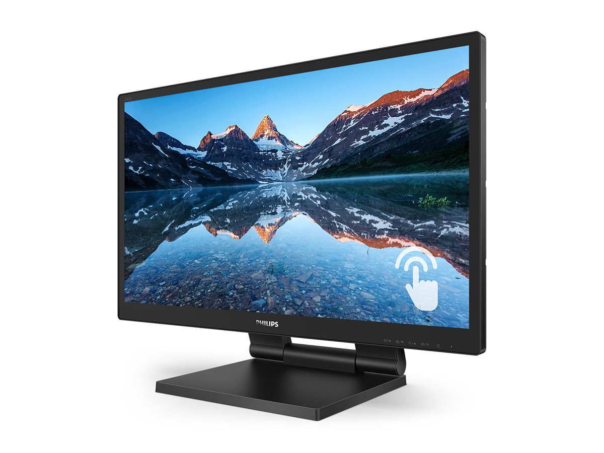 PHILIPS 242B9T 24" - écran tactile - 1920 x 1080 Full HD (1080p) @ 60 Hz - IPS - 250 cd/m² - 1000:1 - 5 ms - HDMI, DVI-D, VG DP,HP