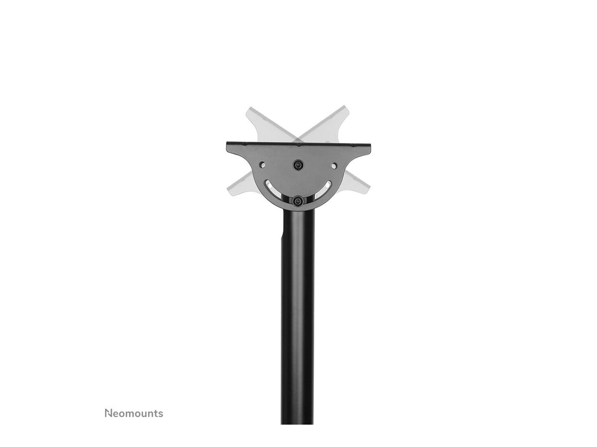 NEOMOUNTS NM-C440DBLACK Support de plafond pour double écran 32-60p - h 56-91 cm