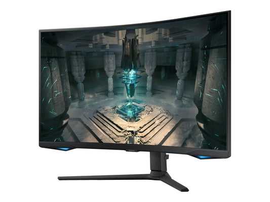 SAMSUNG ODYSSEY G6 - LS32BG650 32p 240Hz SMART Ecran gaming incurvé WQHD 2560x1440 VA 1ms HDR10 350cd/m² enceintes HDMI DP LAN
