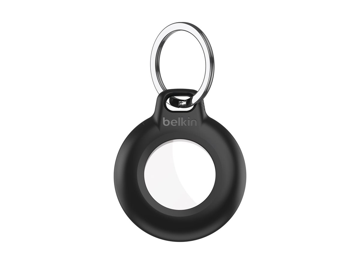 BELKIN Secure Holder - Airtag - Waterproof Keyring - 4 Pack Black