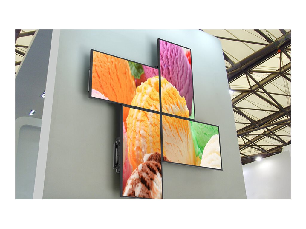 NEOMOUNTS LED-VW2000BLACK Support mural pour mur dimages 32-75p - Pop-out - max 70 kg