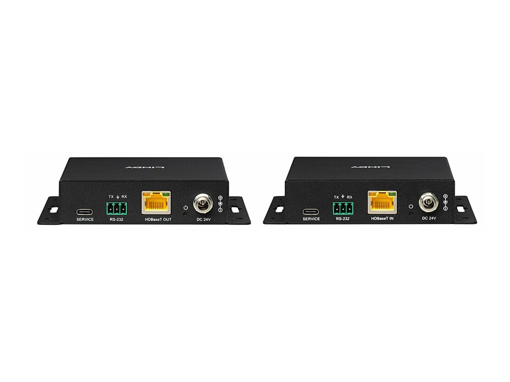 Lindy 39347 Cat.6A Type C 4K60 HDBaseT 3.0 Extender for video and data, 100m