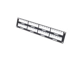 APC Data Distribution Cable 2U Panel Holds 8 each Data Distribution Cables for a Total of 48 Ports