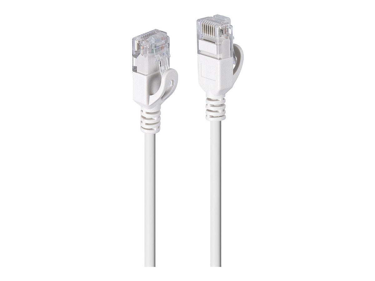 LINDY 0.5m Cat.6A U/UTP Ultra Slim Network Cable Grey