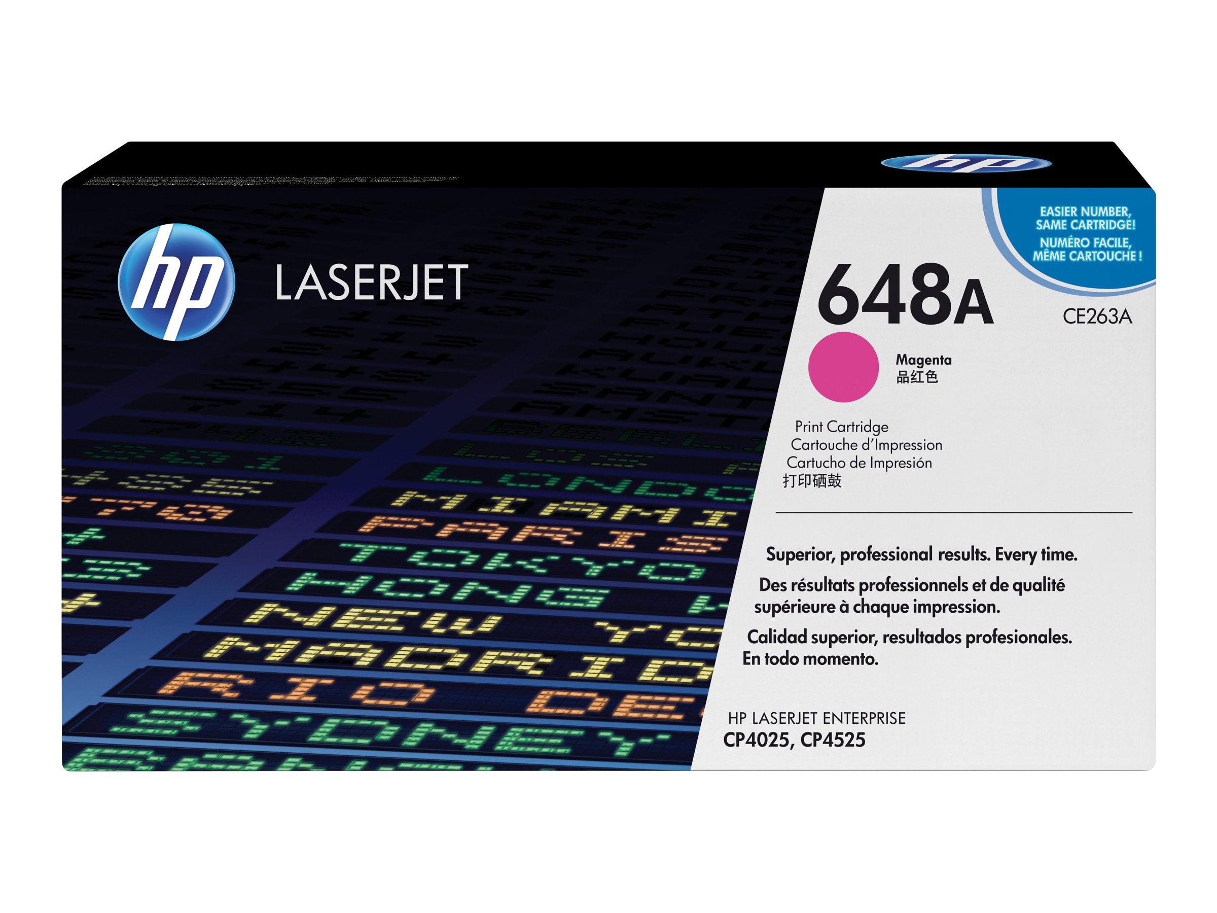 HP 648A original Color LaserJet Toner cartridge CE263A magenta standard capacity 11.000 pages 1-pack