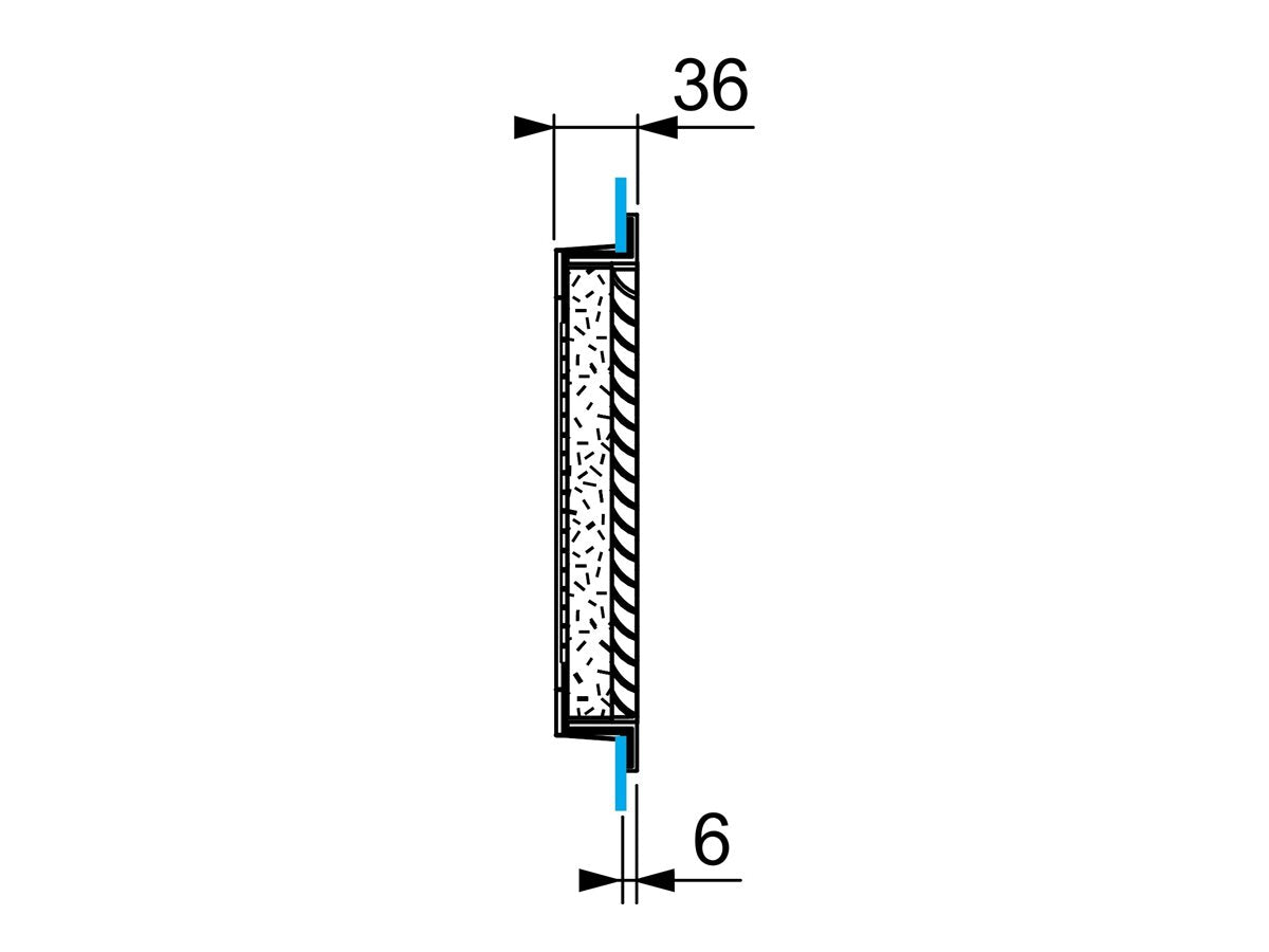 APC ClimaSys Rack vent integration with outlet grille and G2 filter 850m³/h IP54 AC 230V gray RAL 7035