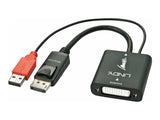 LINDY Convertisseur DVI-D vers DisplayPort UNIDIRECTIONNEL