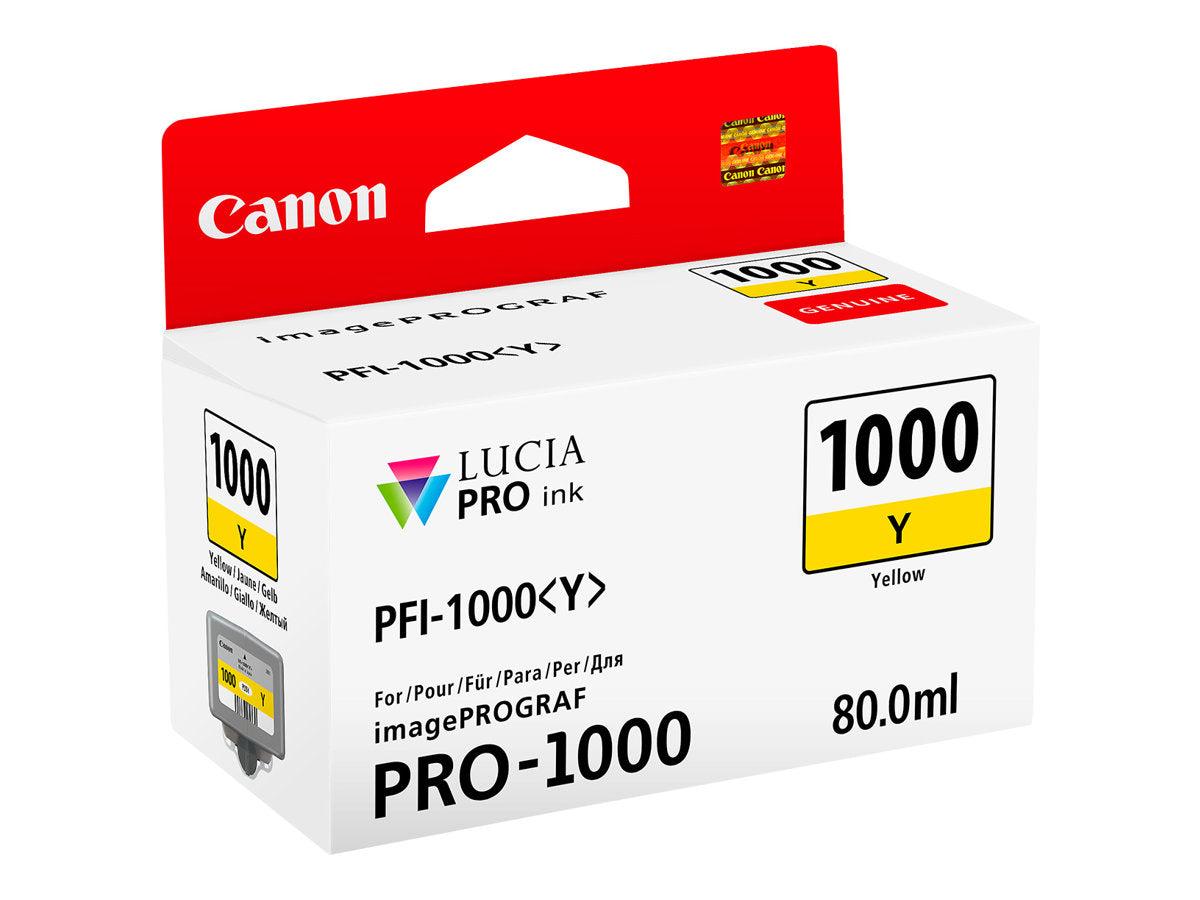 Ink/PFI-1000 Cartridge YL