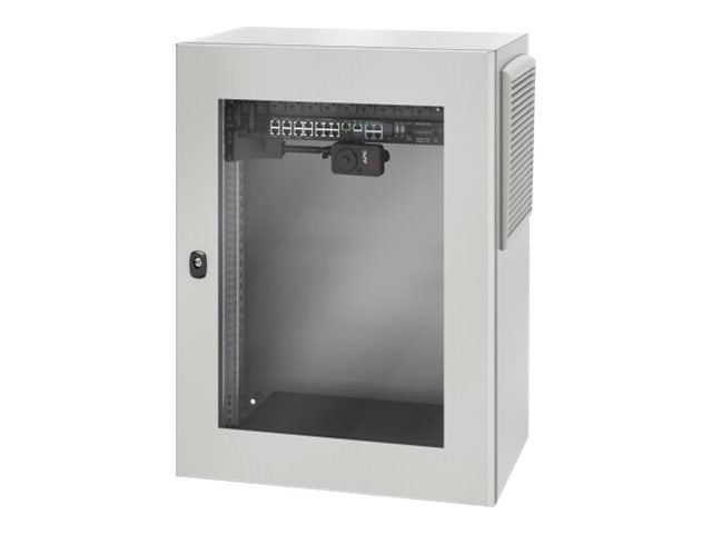 APC Spacial VDM NSYVDM16U4P Rack wall mountable gray RAL 7035 16U 19