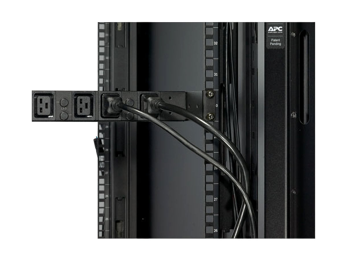 APC Basic Rack PDU Rack AC 400V 22 kW 3-phase input IEC 60309 output connectors 6 IEC 60320 C19 2.44m cord Black