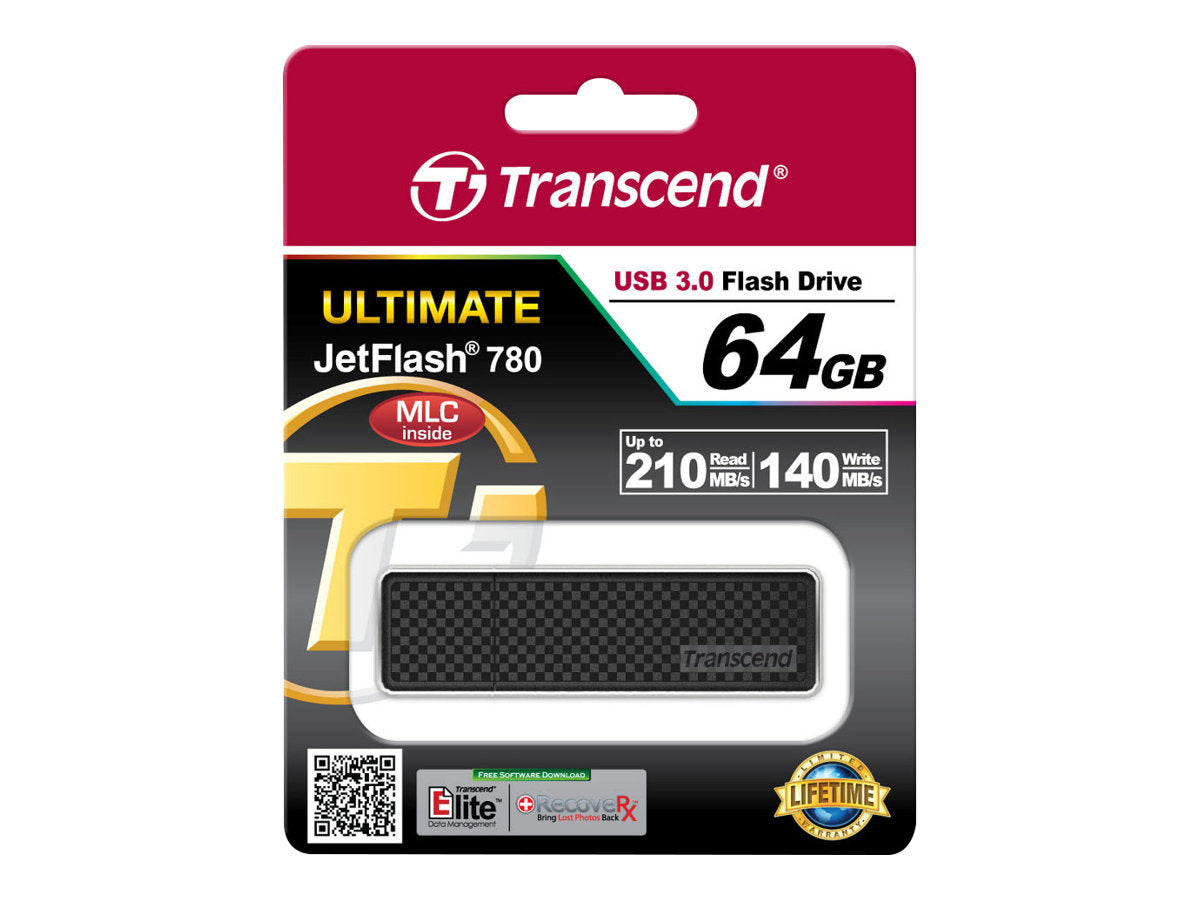 TRANSCEND 64Go ClÃ© USB USB3.1 Gen 1- Haute Performance/ Endurance puce MLC