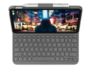 Logitech 920-011429 Slim Folio Clavier pour iPad 10e génération Gris