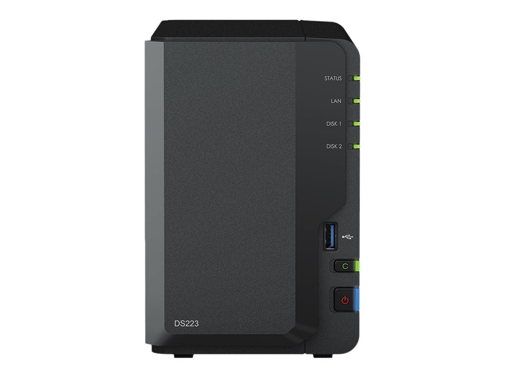 SYNOLOGY DS223 Desktop 2-BAY QUAD CORE 2Go RAM