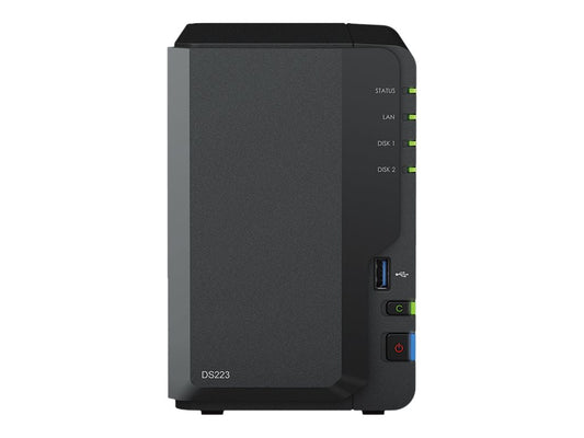 SYNOLOGY Desktop 2-BAY QUAD CORE 2Go RAM
