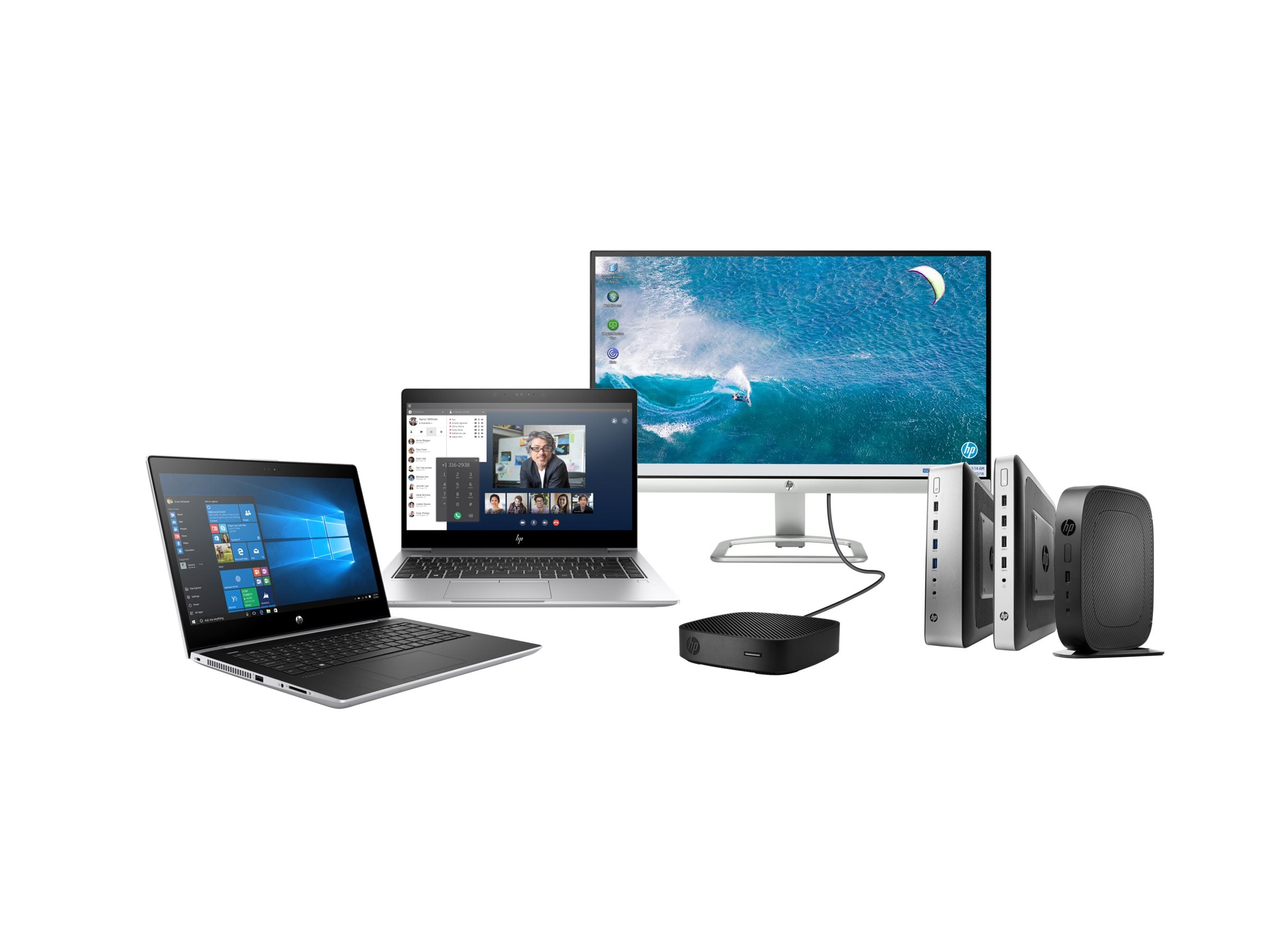 HP Elite mt645 G8 Mobile Thin Client AMD Ryzen 5 7535U 14inch WUXGA 16GB 256GB Radeon Graphics W10IOT Client Léger Mobile 3/3/0