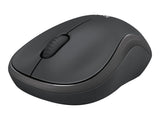 LOGITECH M240 Silent Mouse right and left-handed optical 3 buttons wireless Bluetooth graphite