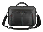 TARGUS sacoche Classic 13-14.1p Clamshell noire et rouge