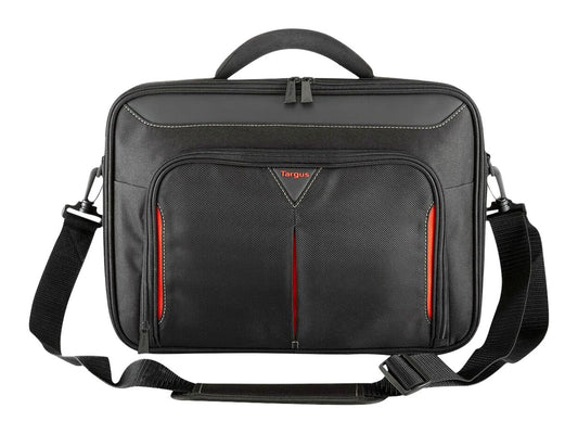 TARGUS sacoche Classic 13-14.1p Clamshell noire et rouge