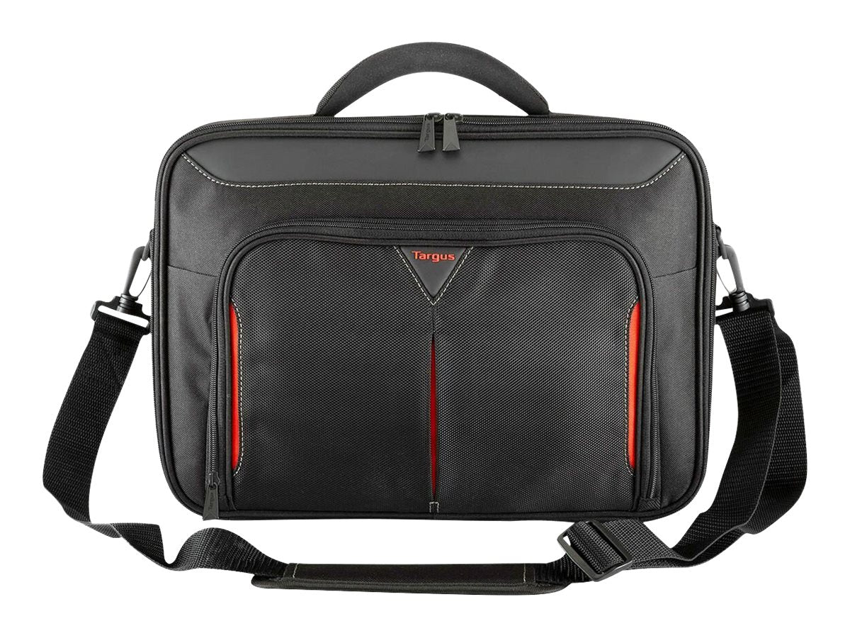 TARGUS sacoche Classic 13-14.1p Clamshell noire et rouge