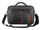 TARGUS sacoche Classic 13-14.1p Clamshell noire et rouge