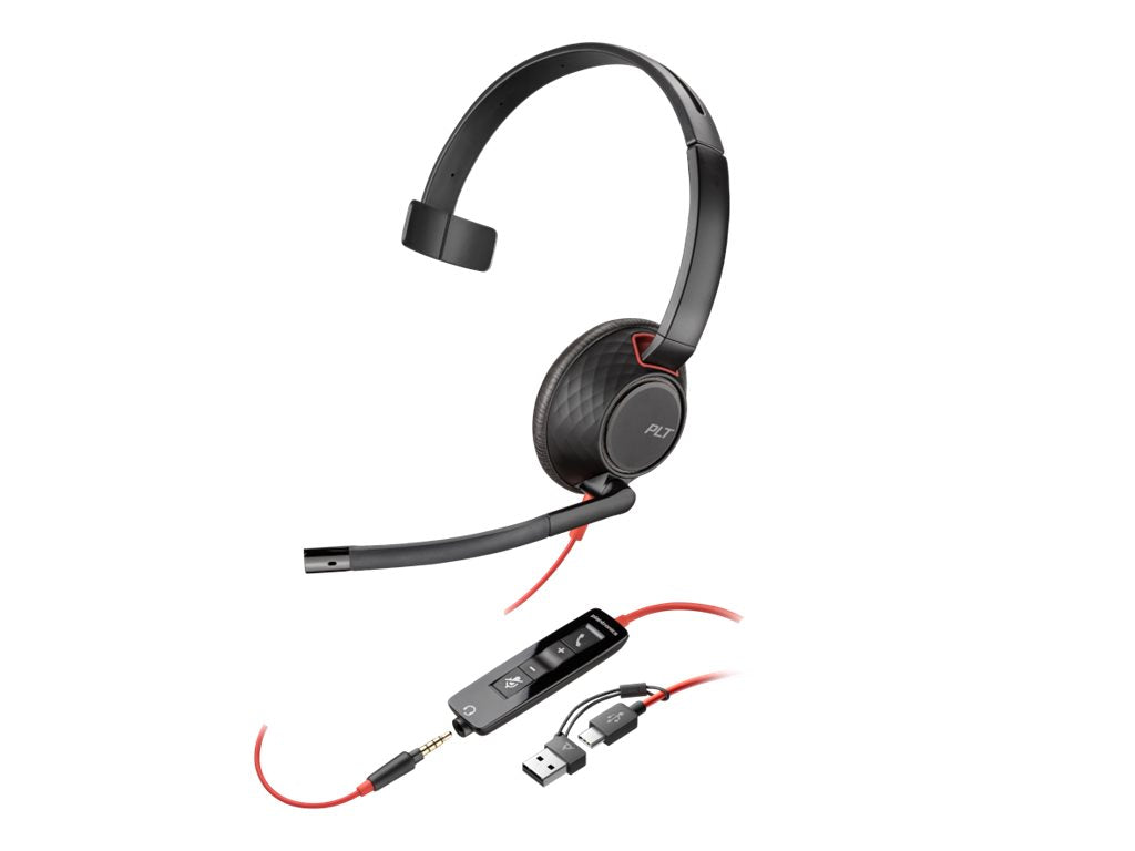 Poly BW 5210 USB-C HS+3.5mmP+USB-C/A