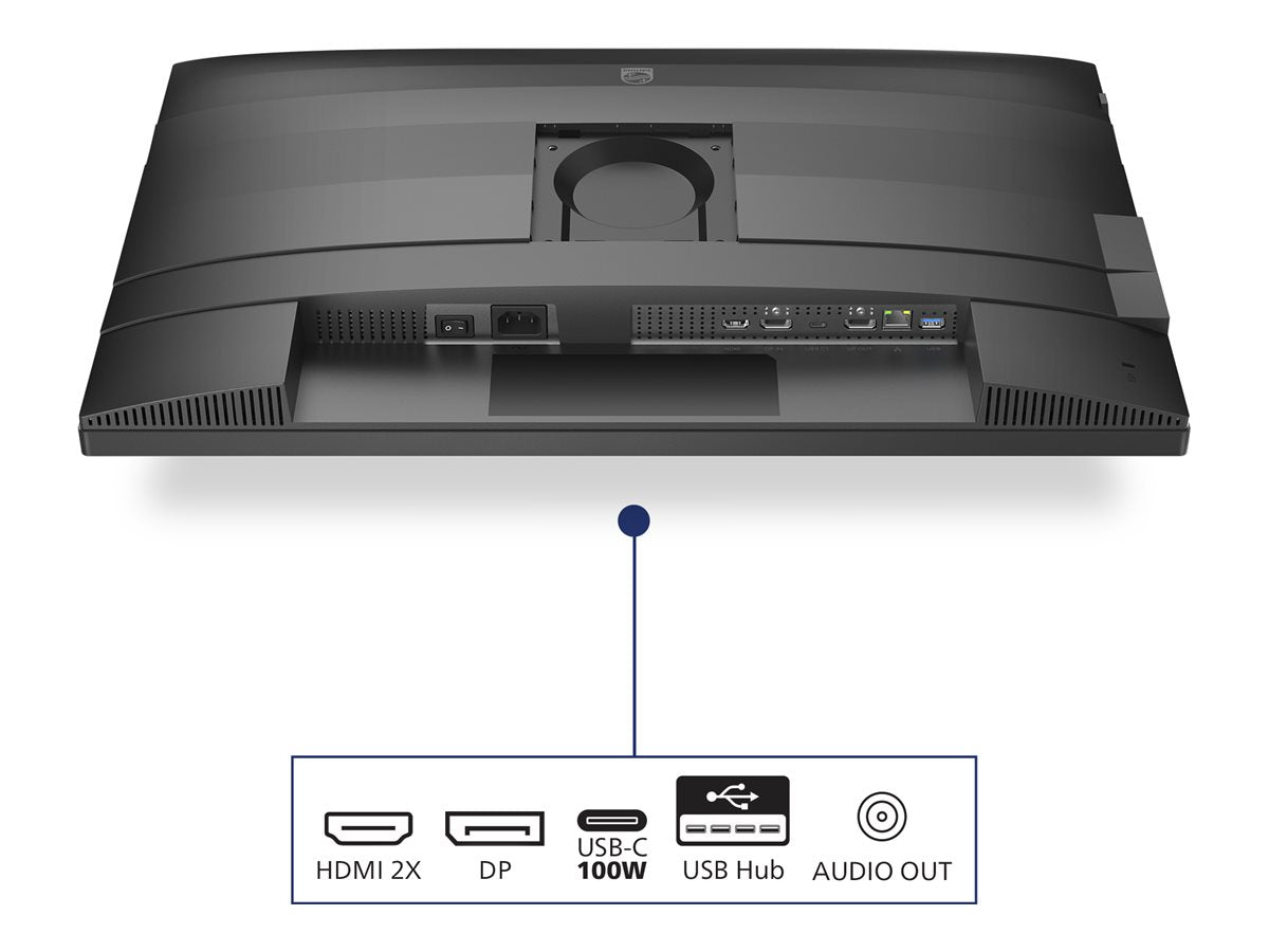 PHILIPS 27B2U4601/00 27p IPS QHD 120Hz 350cd/m2 4ms HDMI 2.0 DP USB-C 3.2 HUB USB pivot Speakers