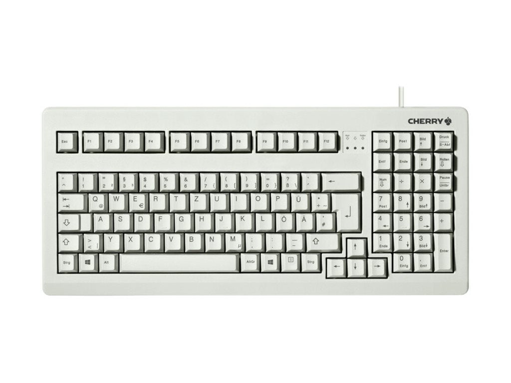 CHERRY 19.7p Compact Keyboard USB PS/2 grey(GB)