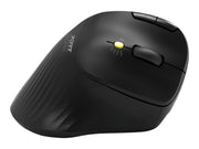 PORT DESIGNS Mouse Ergonomic Rechargable Bluetooth Track Black