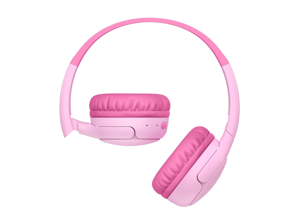 BELKIN SoundForm Mini 2 Kids Wireless On-Ear Headphones Pink