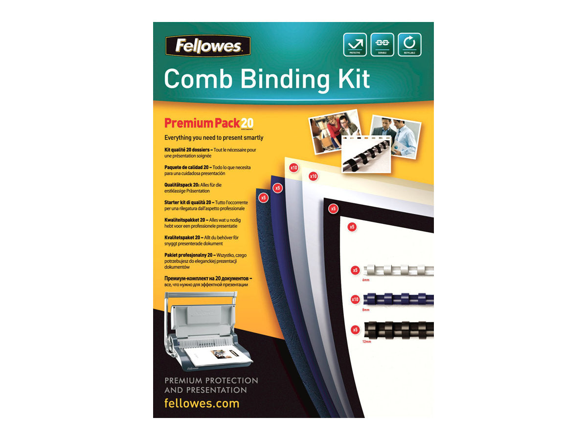 FELLOWES Starter Pack Premium 20pk box 20