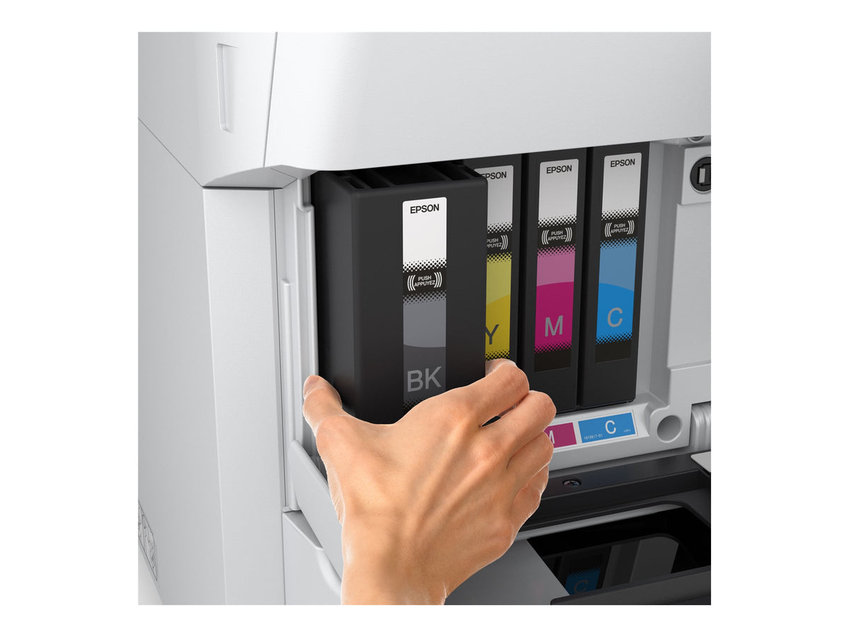 EPSON WorkForce Pro EM-C7100DWF MFP colour inkjet A3 297x420mm A3 22ppm Copy 25ppm Print 335sheets LAN Wi-Fi USB