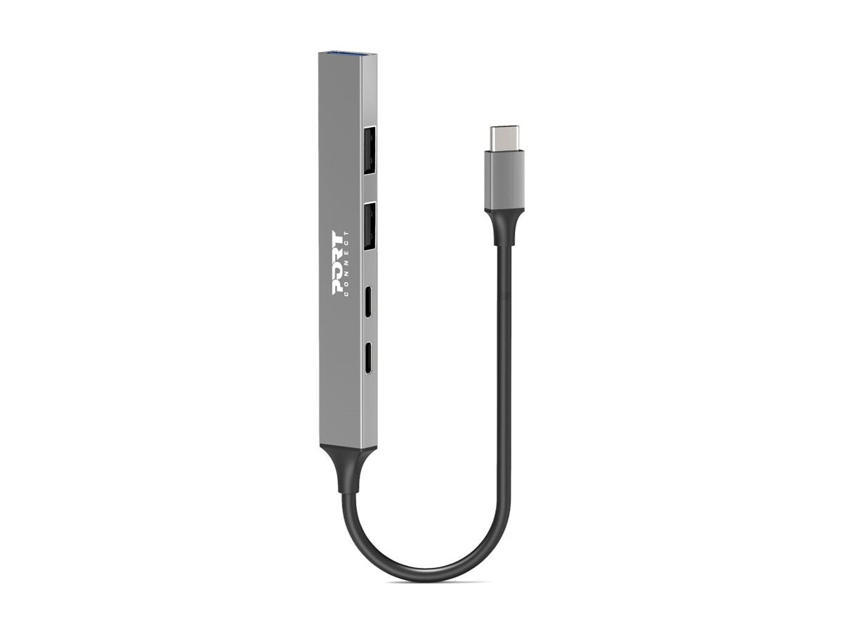 HUB USB 5 PORTS 3A+1C+PD 100W - for