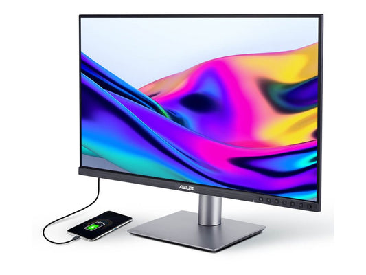 ASUS PA27JCV 27p IPS WLED 5K 16:9 400cd/m2 5ms HDMI DP USB Type-C USB hub: 3xUSB 3.2 G2 Type-A + USB 3.2 G2 Type-C Black + Silver