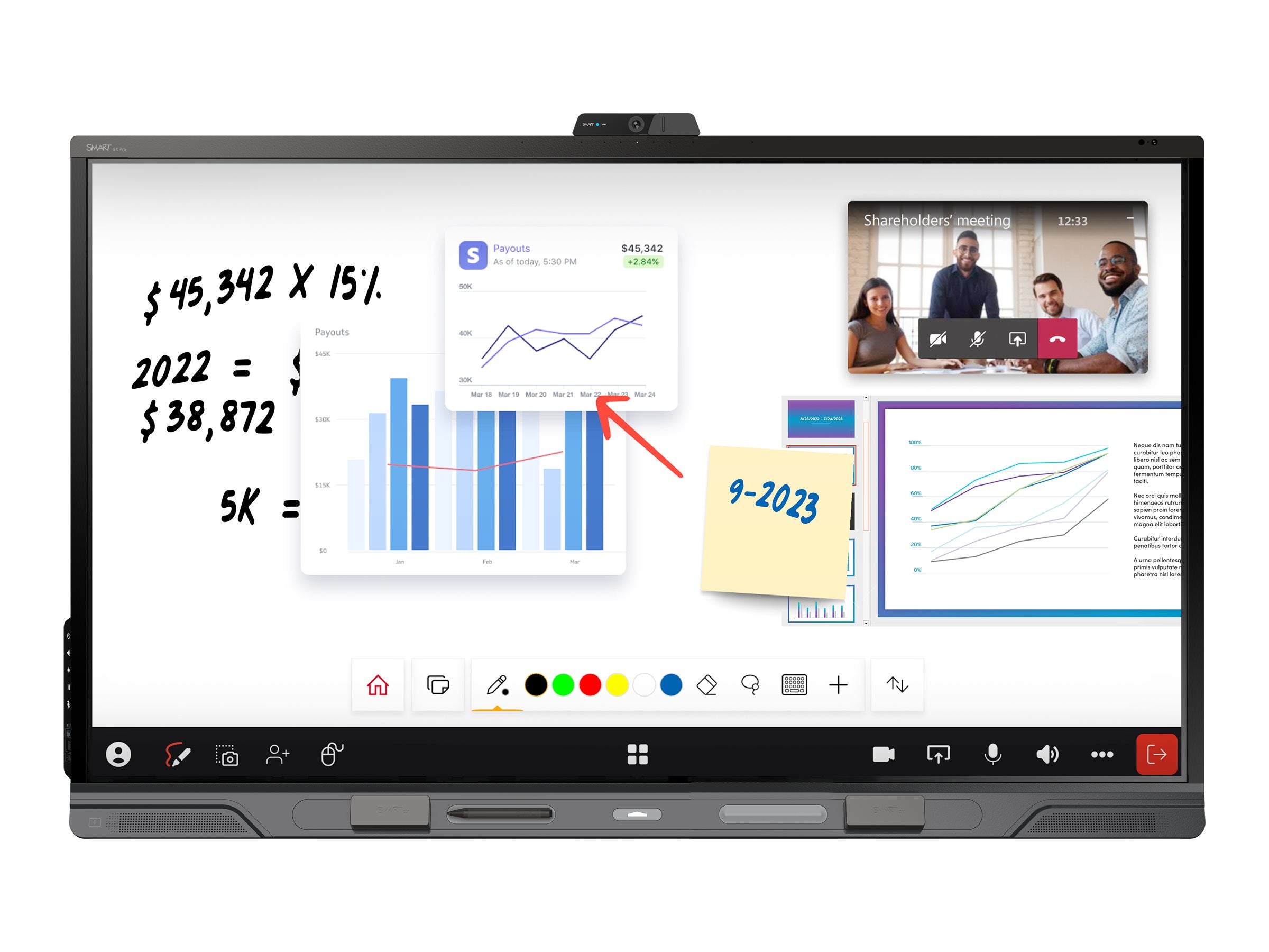 SMART TeamWorks Cloud Room account 1year subscription