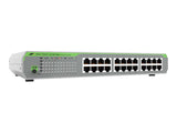ALLIED 24-port 10/100TX unmanaged switch with internal PSU EU Power Cord