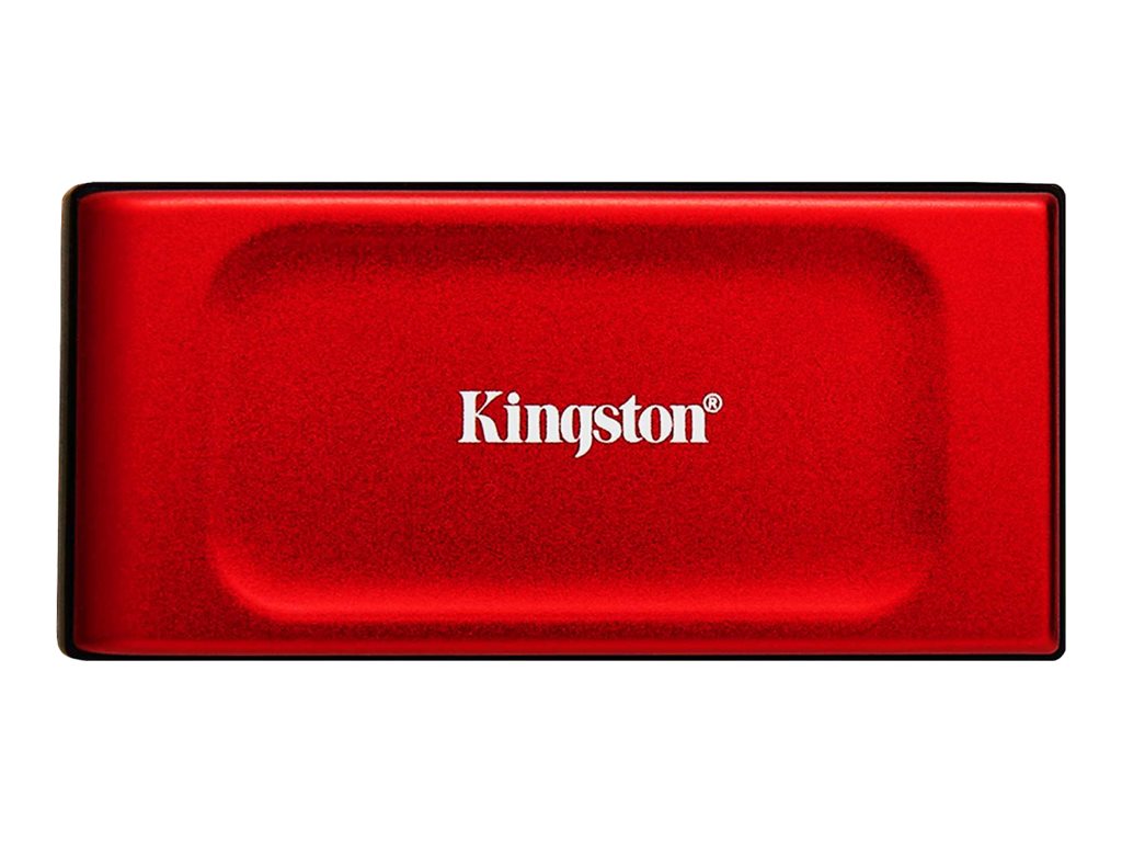 KINGSTON XS1000R 2To SSD Pocket-Sized USB 3.2 Gen 2 External Solid State Drive Red
