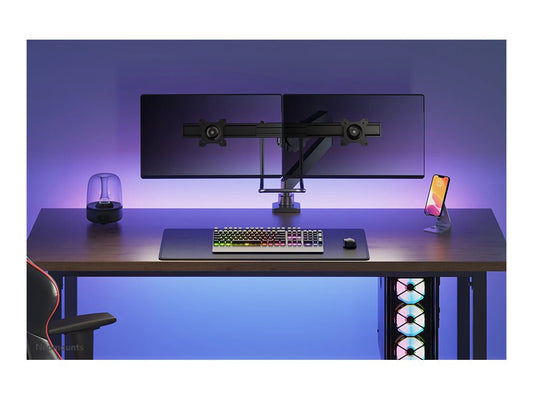 NEOMOUNTS NM-D775DXBLACK Support décran à fixer 10-32p - ressort à gaz - Topfix - arrêt 180