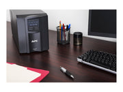 APC Smart-UPS SMT1000IC UPS AC 220/230/240V 700Watt 1000VA RS-232 USB output connectors 8 Black with APC SmartConnect