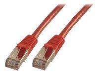 MCL CAT 6 A F/UTP Patch cable - 10m Rouge