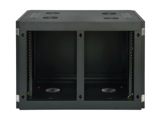 EATON TRIPPLITE SmartRack 12U Heavy-Duty Low-Profile Server-Depth Side-Mount Wall-Mount Small Rack Enclosure