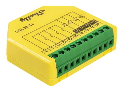 SHELLY Plus RGBW PM WLAN LED Strip Power Metering Controller